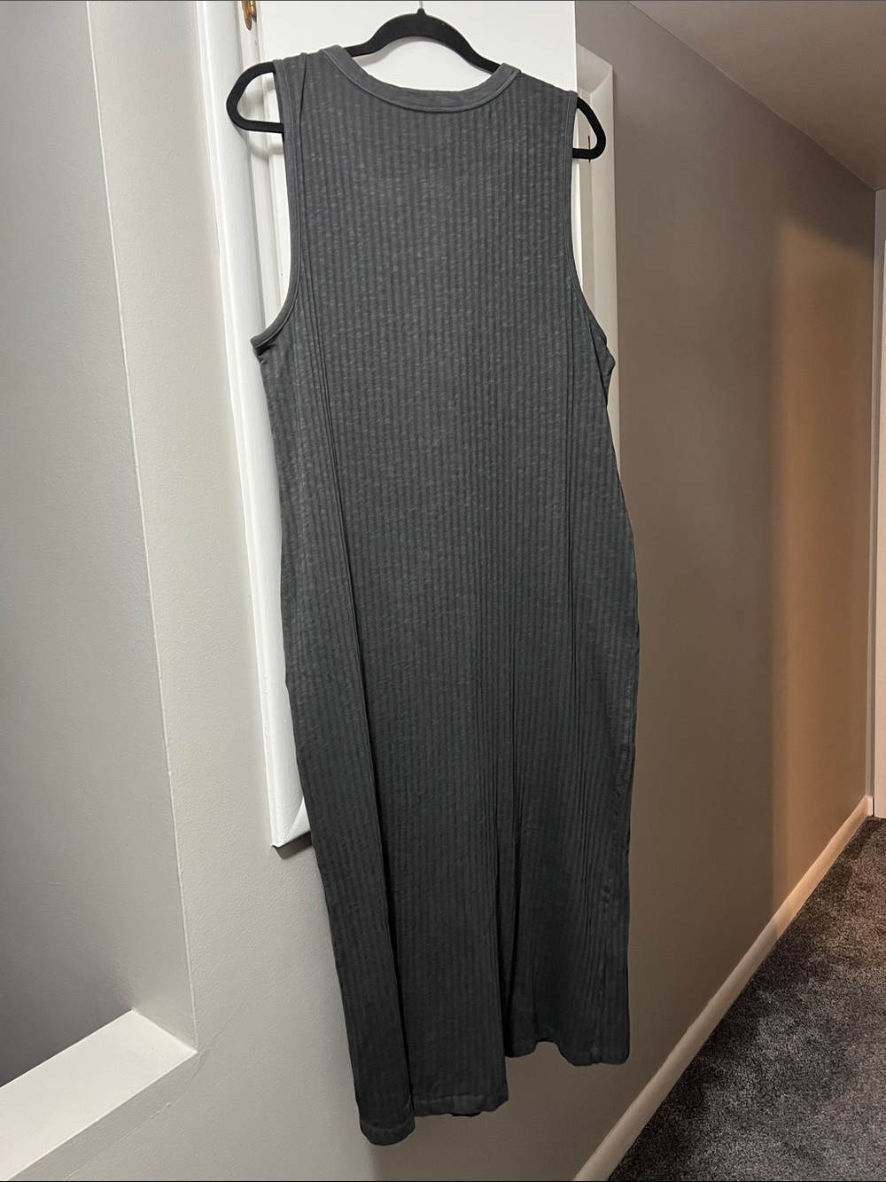 aerie Ribbed Henley Midi Dress - Picture 7 of 10
